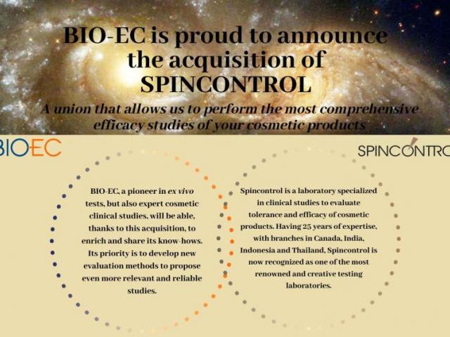 BIO-EC acquired Spincontrol Group